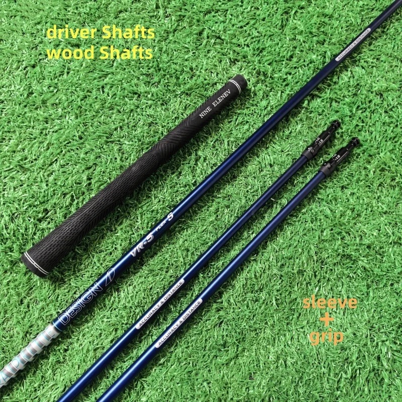 새로운 골프 클럽 샤프트 TOUR AD VR5 / VR6 / VR7 R/SR/S/X 그래파이트 샤프트 드라이버 및 우드 샤프트 무료 조립 슬리브 및 그립