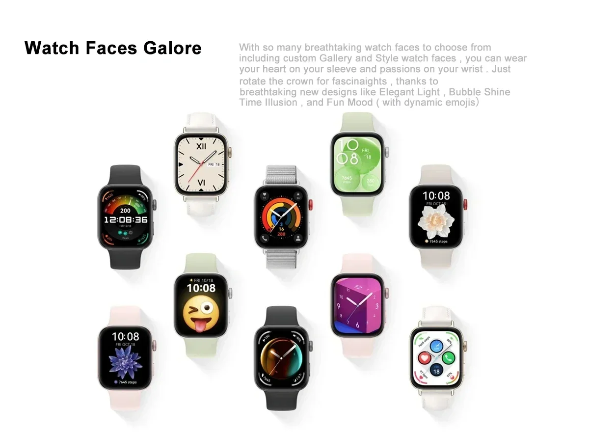 HUAWEI WATCH FIT 3 Smart WATCH Light and Thin Large Screen Sports Fat Reduction Long Life Bluetooth Call Sports WATCH 3