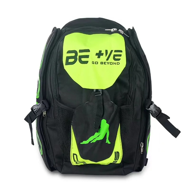 Waterproof Nylon Storage Bag for Inline Speed Skate, Large Capacity, Roller Racing Shoes, Sport Backpack, Support 4x110mm