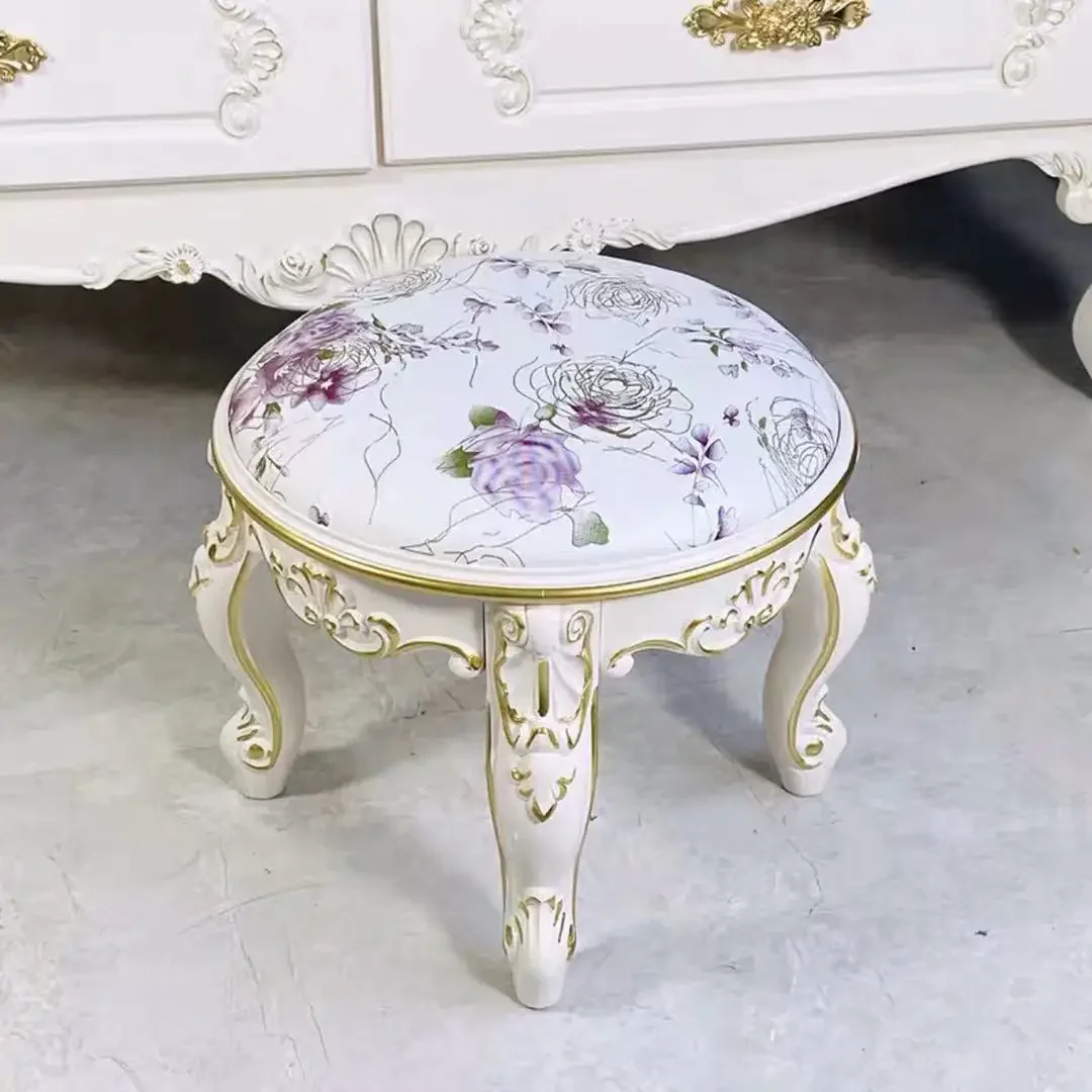 гостиная стулья Furniture Of European Type Tea Table Stool Household Cloth Art Seat Children Sitting Room Changes Shoe Stools