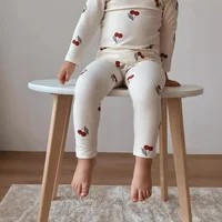 1-6T enfant en bas âge enfant bébé garçon fille vêtements ensemble coton infantile Homewear haut décontracté pantalon costume enfants 2 pièces pyjama ensemble tenue 4