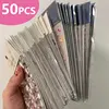 Random 50 PCS Stickers for nails Press on nails Toe nail art Decoration Women manicure supplies 1