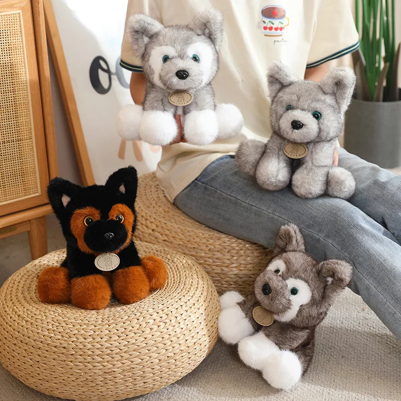 Soft Plush Puppy Dog Toys Stuffed Animals Home Decor