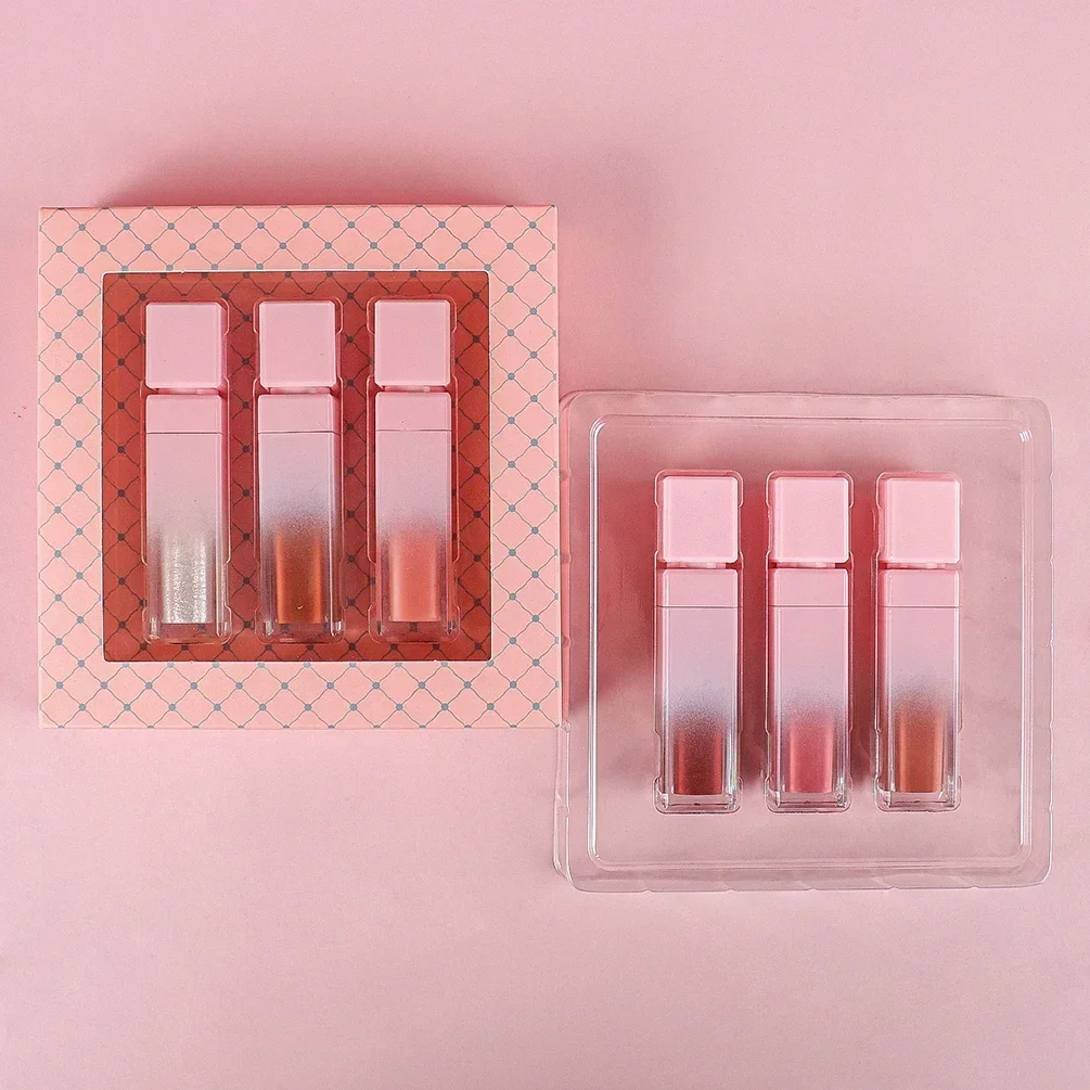 Custom Make Up Set Vegan Lip Gloss Private Label Makeup Kit Full Professional Lip Kit 3
