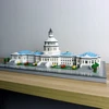 USA Famous Architecture Micro Mini Building Blocks  Adult Puzzle Toy Kit Assemble Decoration Brick Gift New York Skyline Capitol 5