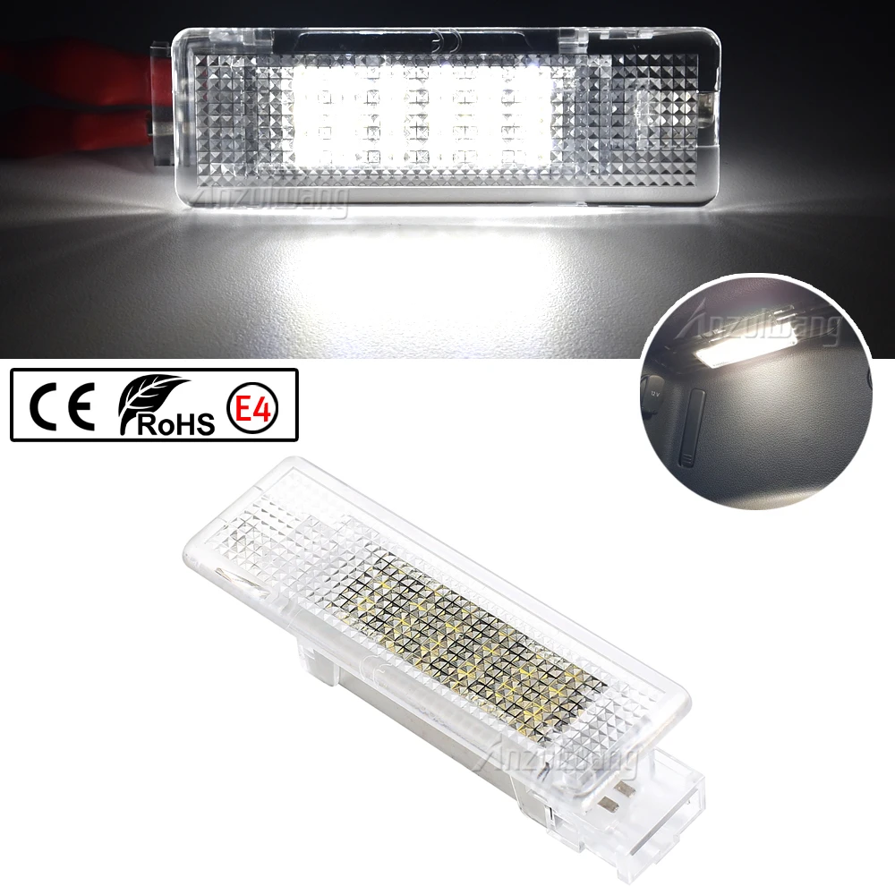 1Pc For VW Golf Mk5 03-09 Mk6 Mk7 Passat B6 B7 B8 CC Seat Loen Ibiza LED Luggage Interior Dome Light Car Trunk Compartment Lamp