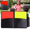 1PCS Sport Football Soccer Referee Wallet Notebook With Red Card Yellow Sports Card Team And Soccer Referee supplies