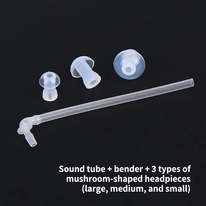 Silicone Earplug Domes - 20-Pack Hearing Aid Ear Tips Replacement