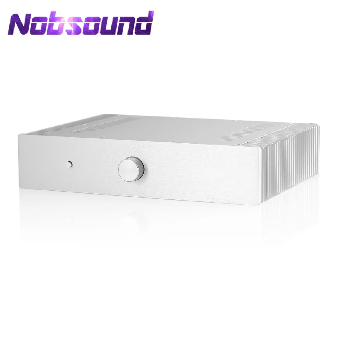 Nobsound Large Aluminum Enclosure Class A Metal Cabinet DAC Case Box DIY 430×308×90mm