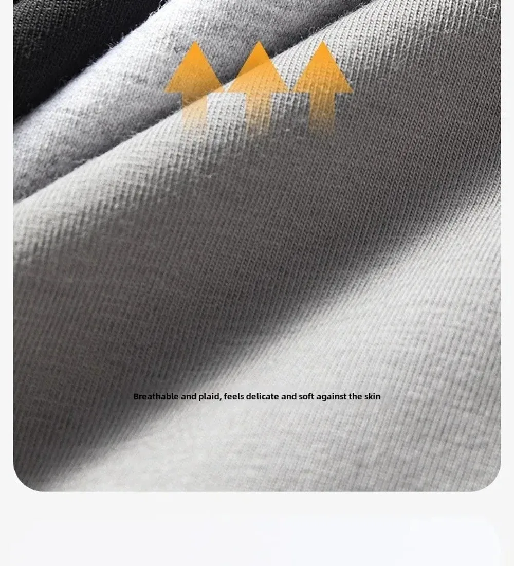Reise-Schlafmütze aus Baumwolle, bequem, winddicht, Schlafpullover, warmer Pullover-Design, Nachtmütze für Damen und Herren – Detail 13