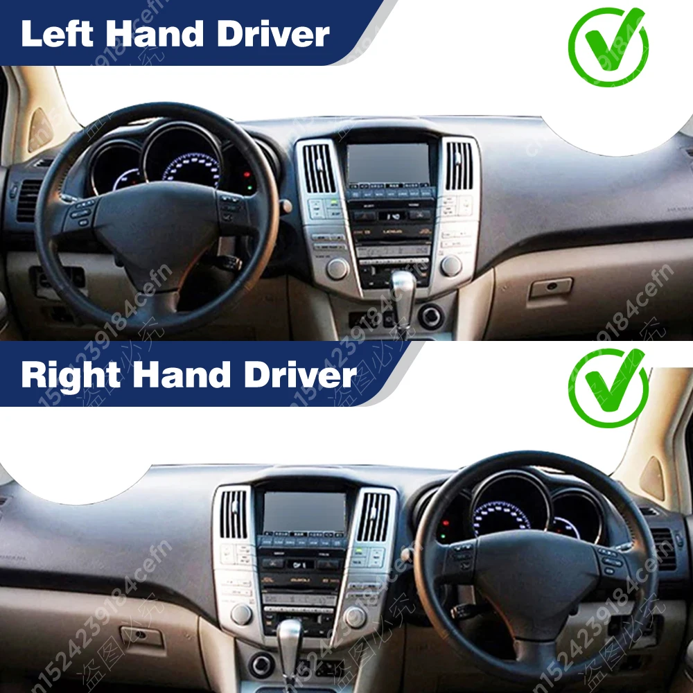 Car Dashboard Cover Dash Mat For Lexus RX RX300 RX330 RX350 2004-2009 Toyota Harrier XU30 2004-2013 Car Accessories