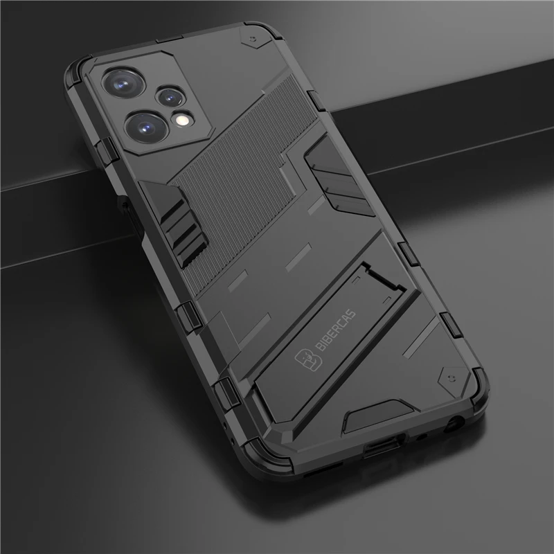 Enhanced Dual-Layer Armor Phone Holder Case with Anti-Knock Protection