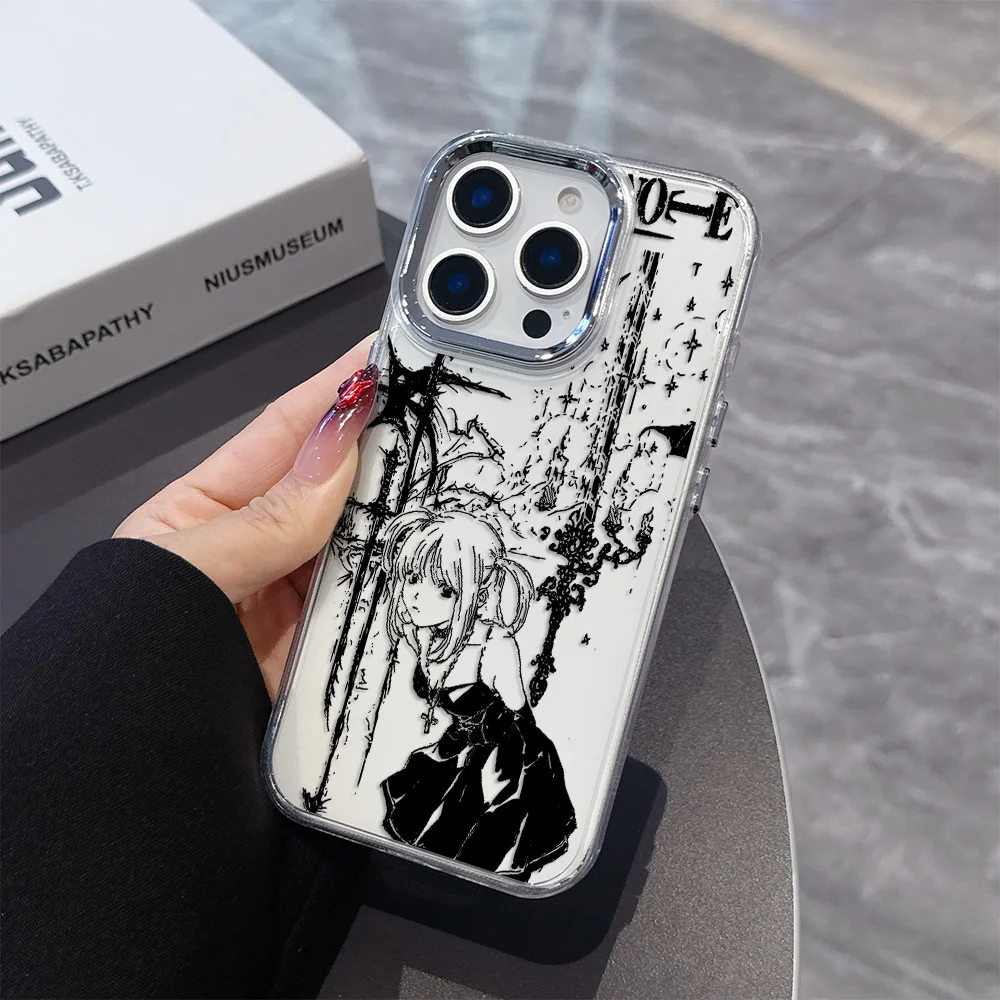 Luxury Clmj Death Note Misa Phone Case – Sleek Design and Durable Protection