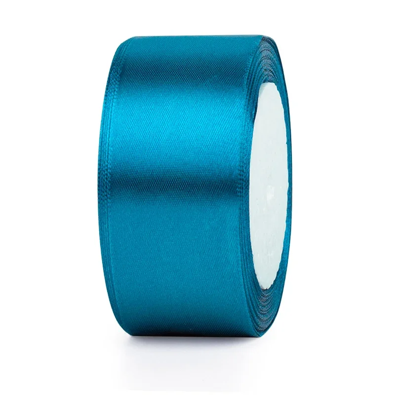 Elegant Red Satin Ribbon for Gift Packaging and Crafting
