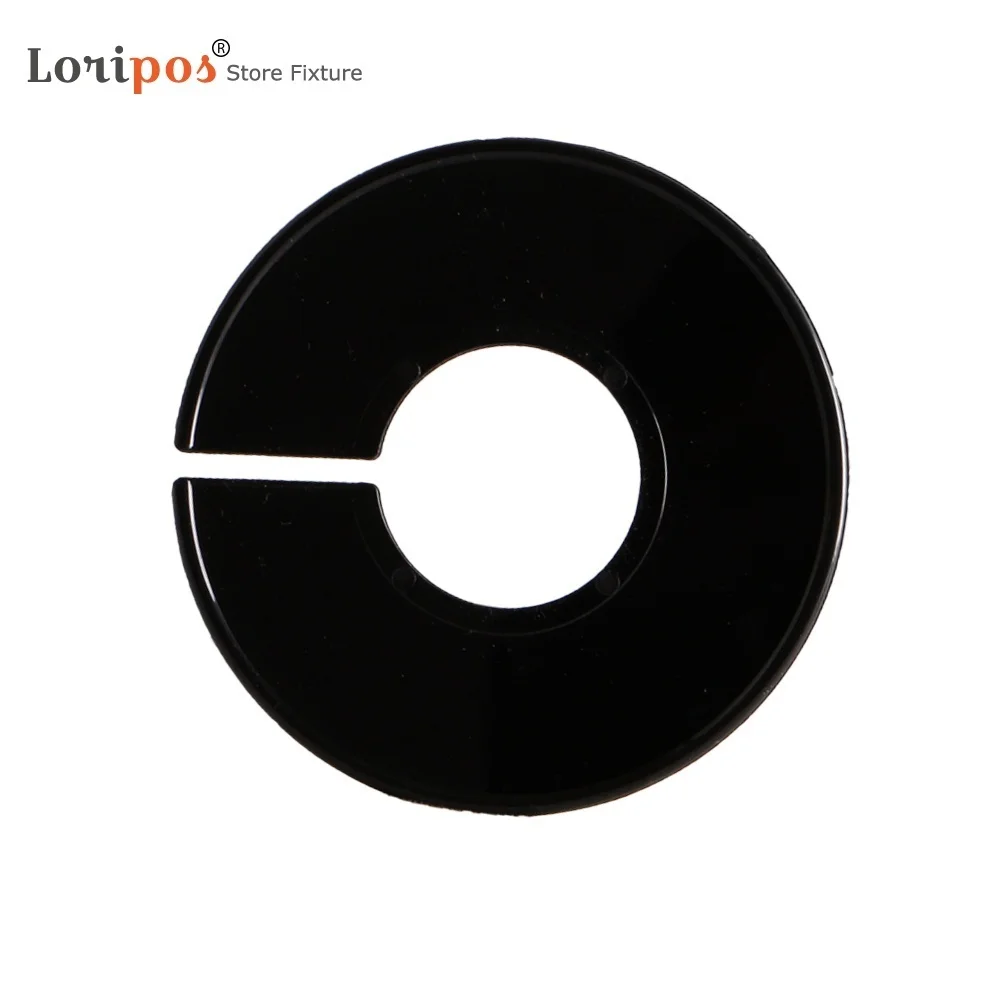 

Baby Clothes Size Dividers Round Plastic Diy Clothing Hangers Separation Circle Wardrobe Shopping Mall Closet Size Buckles