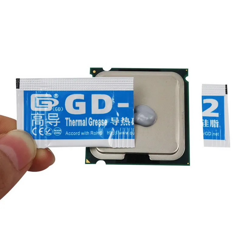 Thermal Conductive Grease Paste - Heat Sink Compound for Superior Cooling Efficiency, 0.5 Gram, Grey