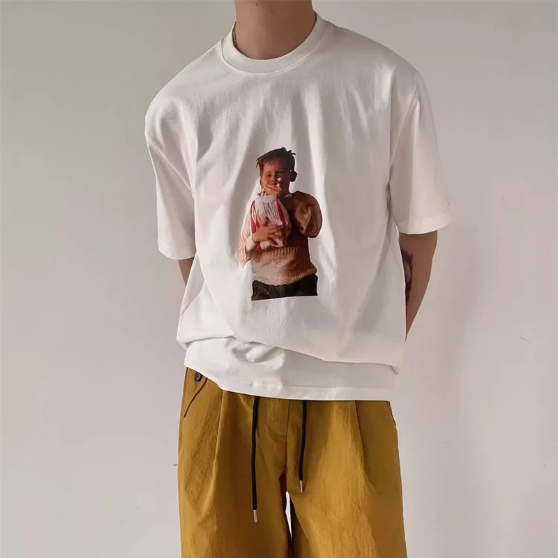 

Футболка с коротким рукавом и круглым вырезом, с принтом