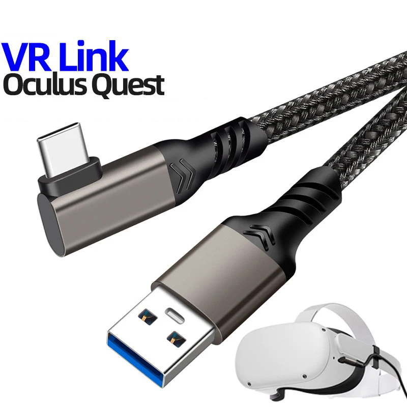5 メートルデータライン充電ケーブルオキュラスクエスト 2