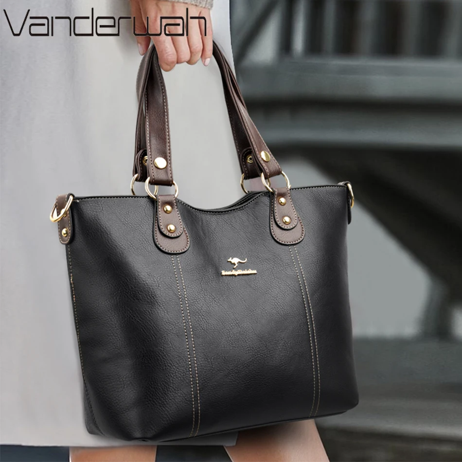 Us Brand Luxury Women Leather Handbags Luxury Brand Leather Handbags