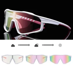 Versatile Photochromic Sports Sunglasses with UV400 Protection (Pink - photochromic)