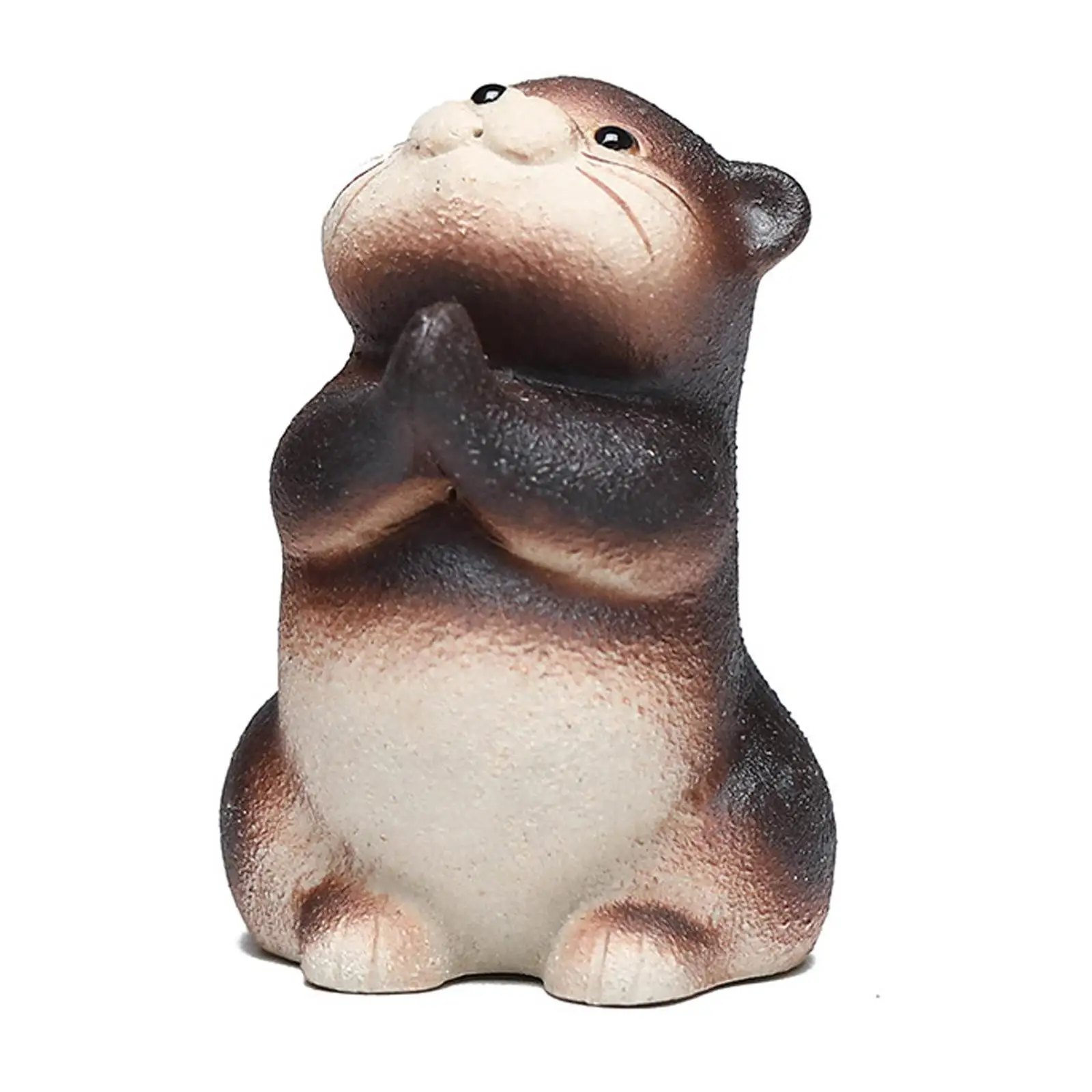 Small Otter Tea Pet Cute Otter Tea Pet for Cafe Bathroom Living Room