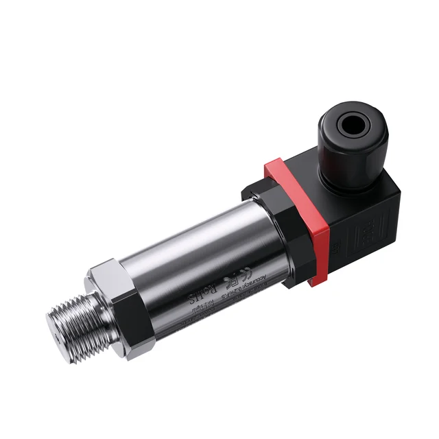 เครื่องส่งสัญญาณความดันไฮดรอลิกดิจิตอล4 20mA 0-10V น้ำแก๊สน้ำมันเซนเซอร์วัดความดันเหลว G1/4 "12-36V 0-1bar 10bar 3