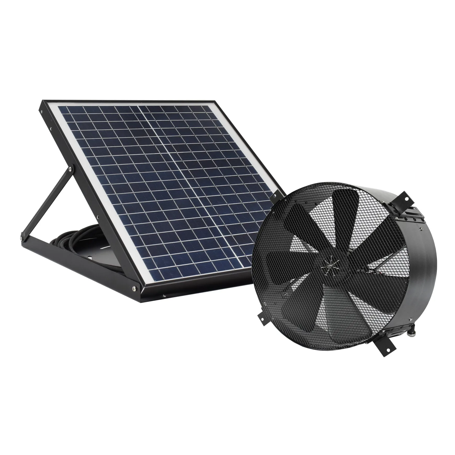 Solar Wall Exhaust Fan | escapeauthority.com