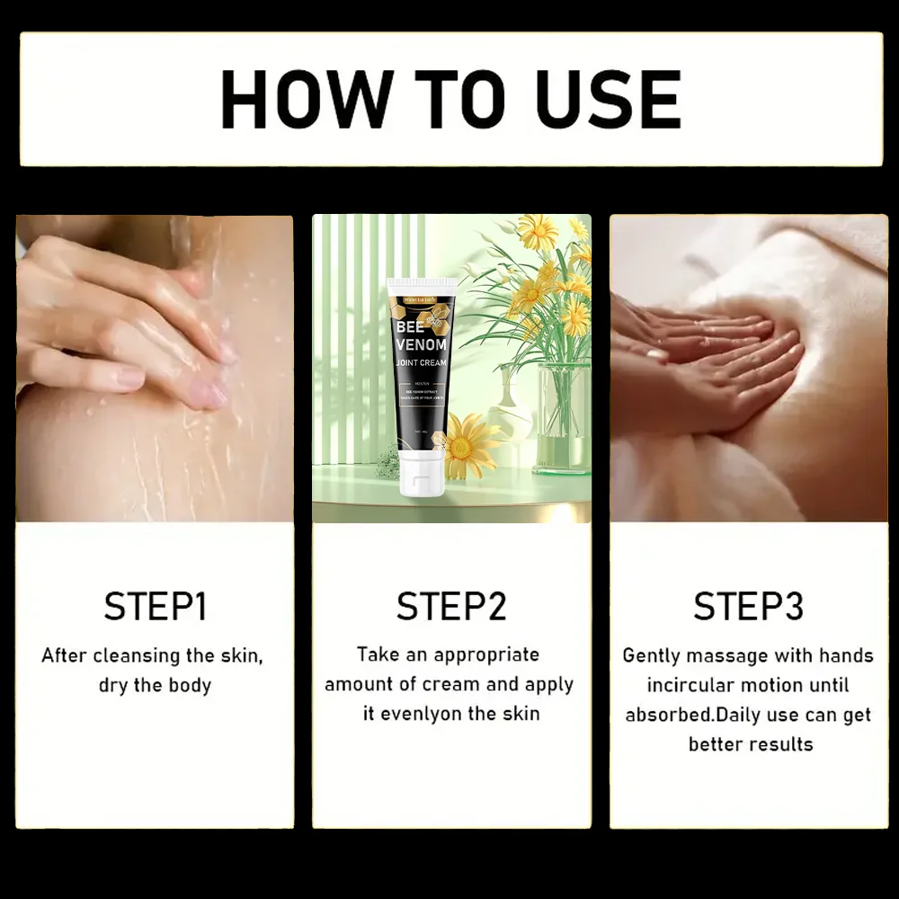 New Zealand Joint and Muscle Massage Cream - Massage Application
