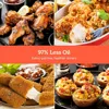 Air Fryer 4 Qt, 7 Cooking Functions Airfryer, 150+ Recipes on Free App, 97% less fat, Dishwasher-safe, Smart, Truffle Gray 5