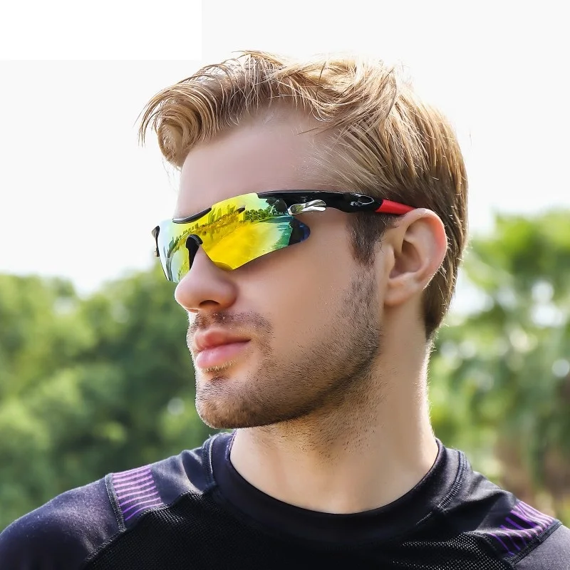  Cycling Glasses half-frame Outdoor Sunglasses MTB Men Women Sport Goggles UV400  Bike Bicycle Eyewear Without Box 