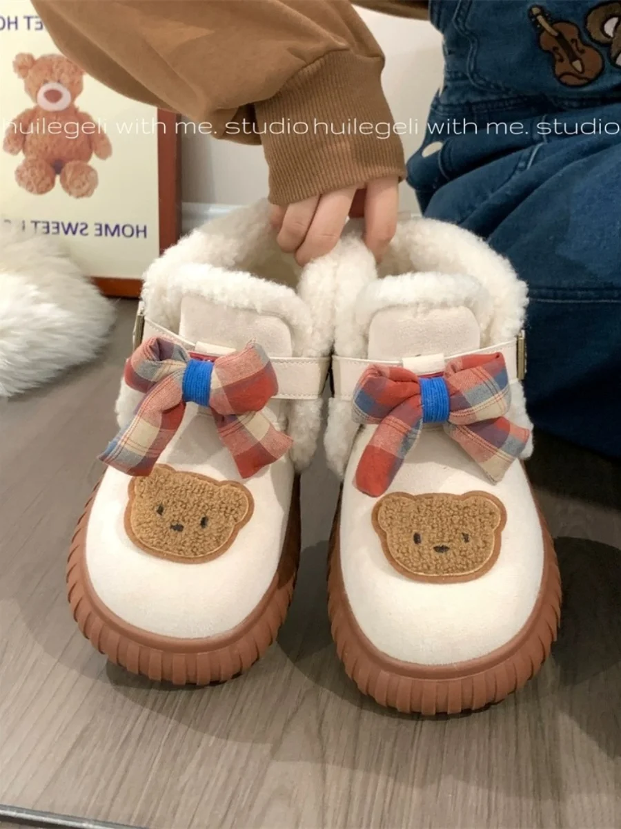 

Туфли женские на меху, из ПУ кожи, на зиму