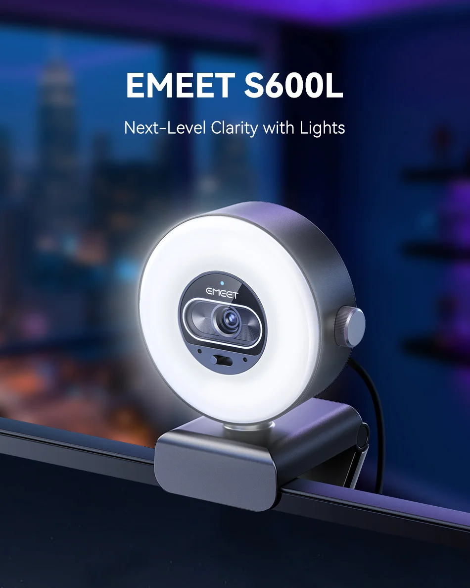 webcam lighting modes