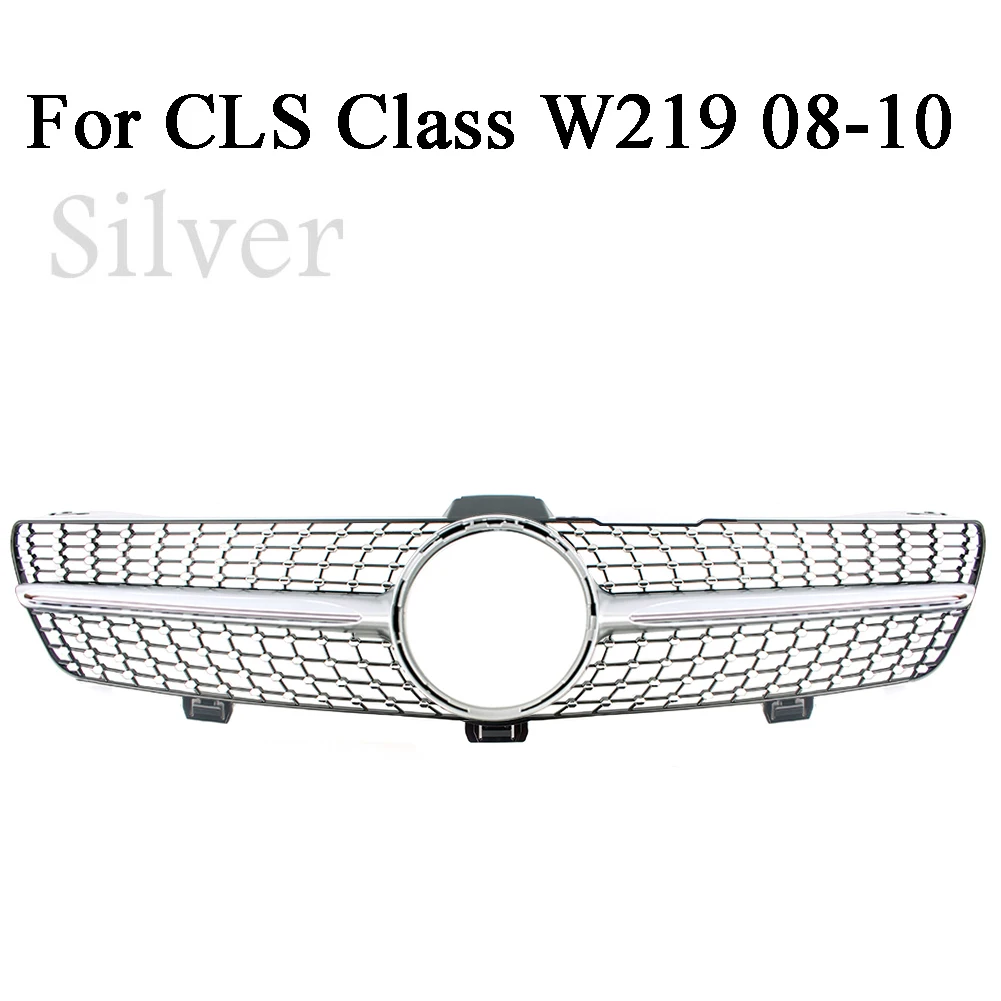 메르세데스-벤츠 CLS-클래스 W219 2008 2009 2010 CLS 550용 교체용 프론트 범퍼 하단 그릴 메쉬 인서트