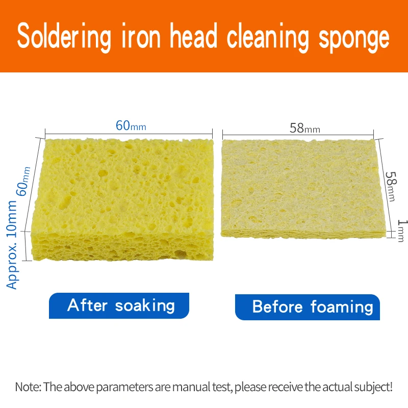 High Temperature Enduring Cleaner Sponge 936 Soldering Iron Tip clean Welding Soldering Iron Tip Cleaner Tools Clean Sponge soldering iron,soldering iron cleaner,soldering iron tips