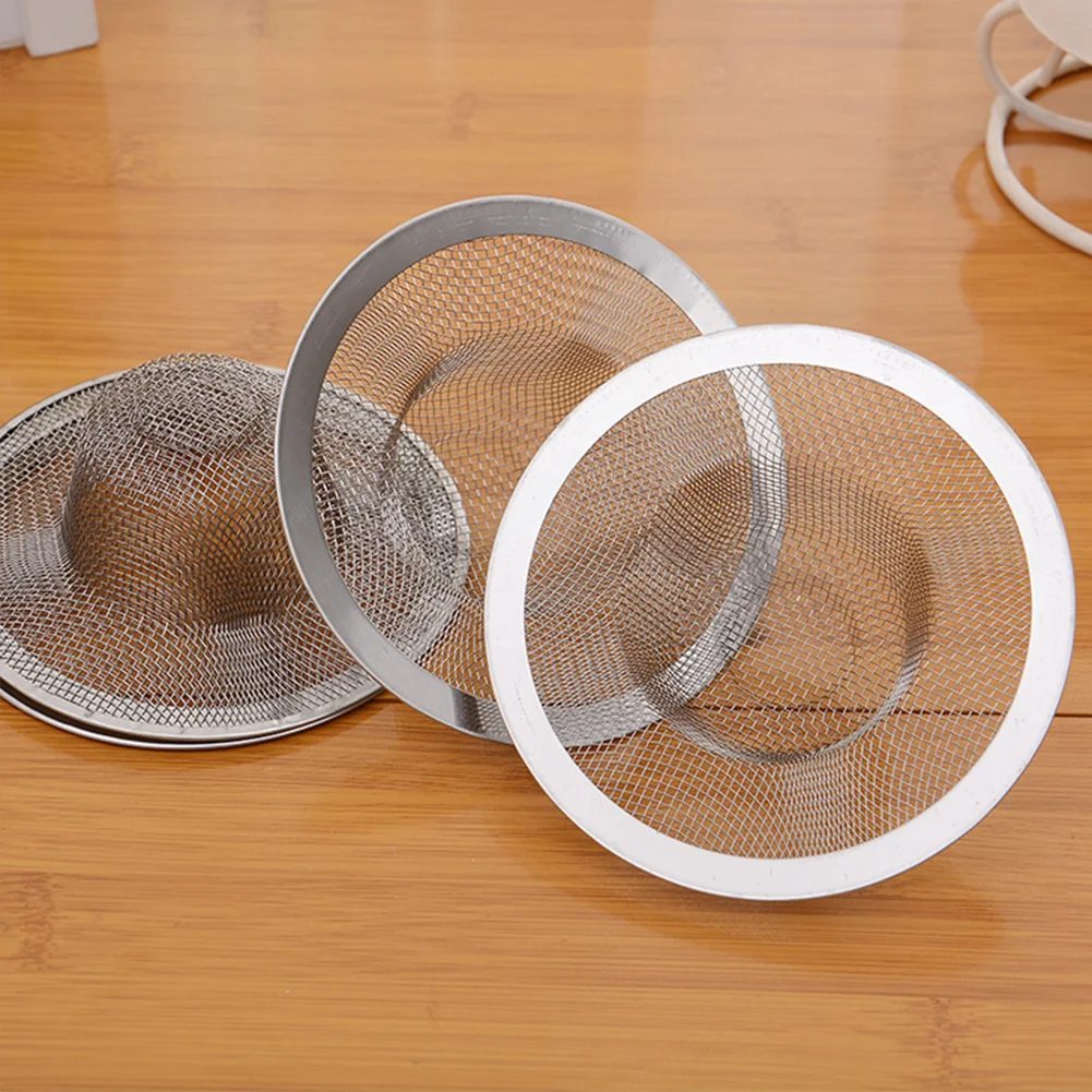 

5/7/9/11cm Sink Mesh Strainer Kitchen Water Sink Filter Stainless Steel Bathroom Floor Drain Cover Shower Hair Catcher Stopper