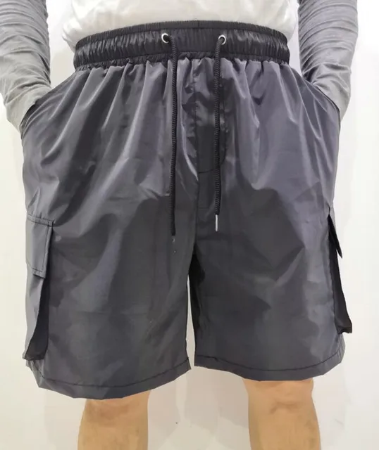 Holographic Reflective Glow Shorts 3