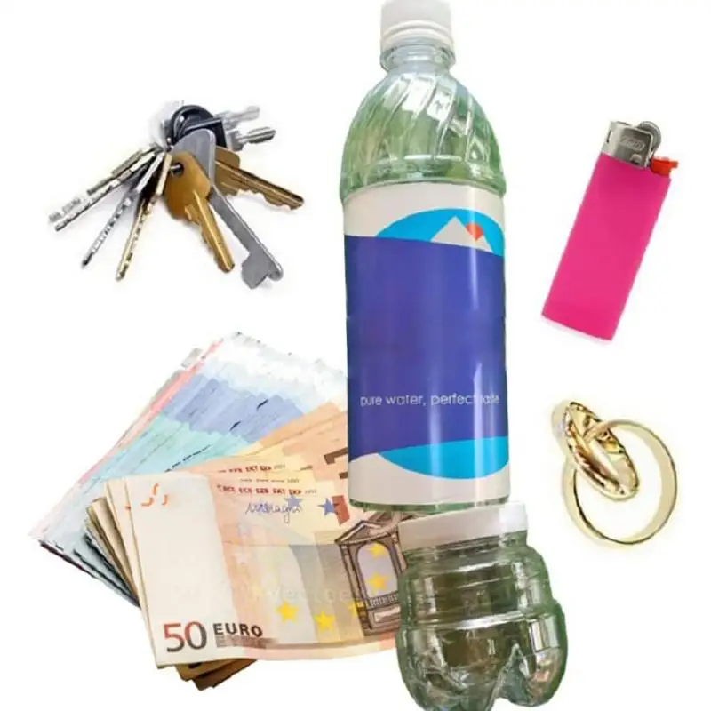 2025 New Water Bottle Diversion Safe Can Stash Hiddens Security Container With A Food Grade Smell Proof Bag For Travel