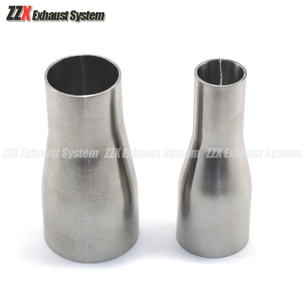 304 stainless steel 51-19mm outer diameter welded reducer suitable for automobile exhaust conversion tail-throat modification Welding Elbow Fittings Welding Pipe Fittings Pipe Fitting Round Pipe Fitting Stainless Steel Pipe