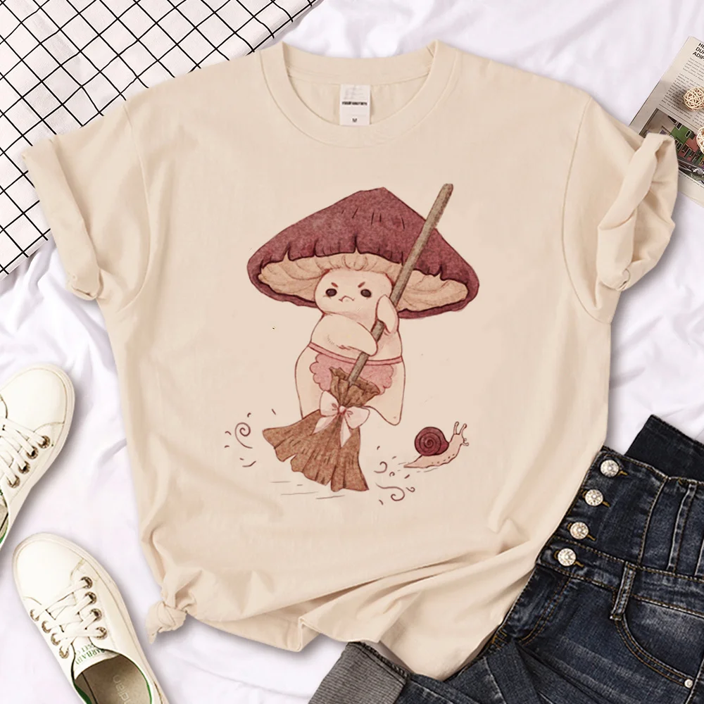 

Snail t-shirts women streetwear Tee girl graphic comic streetwear clothing