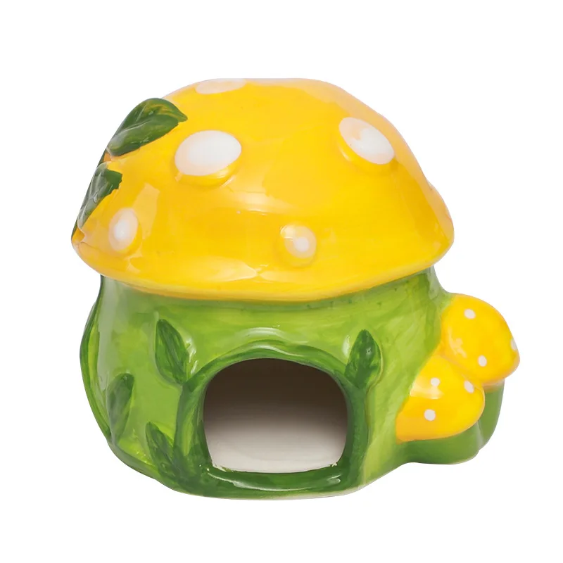 Creative Hamster Ceramic Nest Pet Sleeping Nest Heat Dissipation and Cooling Diverse Shapes pet sleeping bed,pet house,pet cotton nest