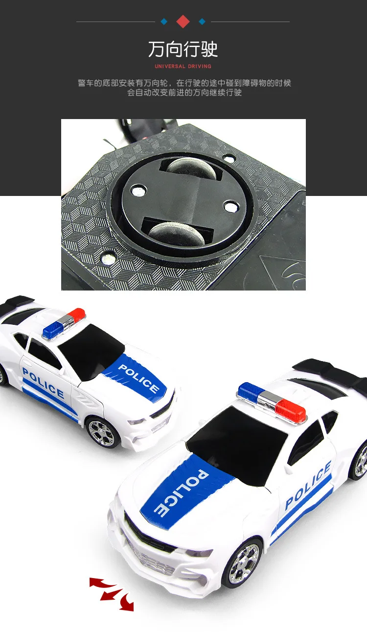 Electronic Deformation Car Universal Music Police Toy Led Electric Robot Transformation Sports Vehicle Model For Boys Xmas Gifts - Aliexpress 26