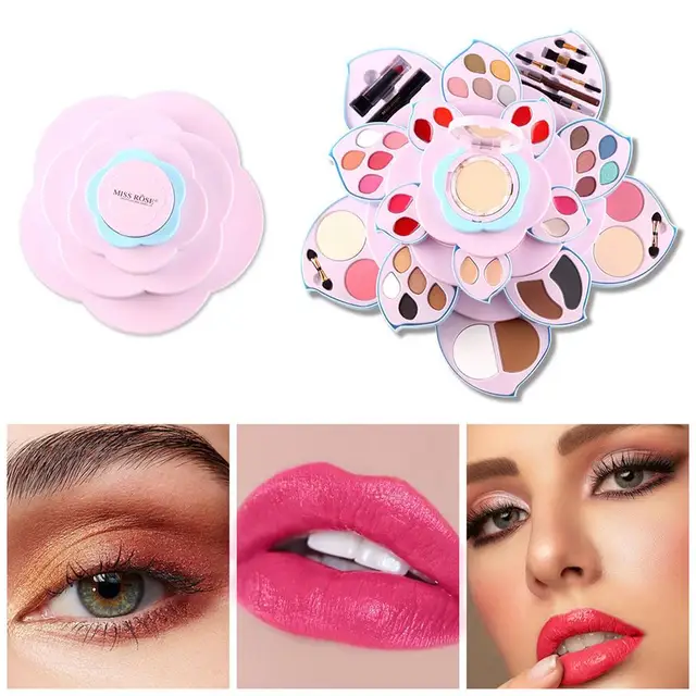 Kit de maquiagem para adolescentes e mulheres, tudo em um, contém uma ampla  variedade, efeito de cores de longa duração, kit de maquiagem para  aniversário - AliExpress