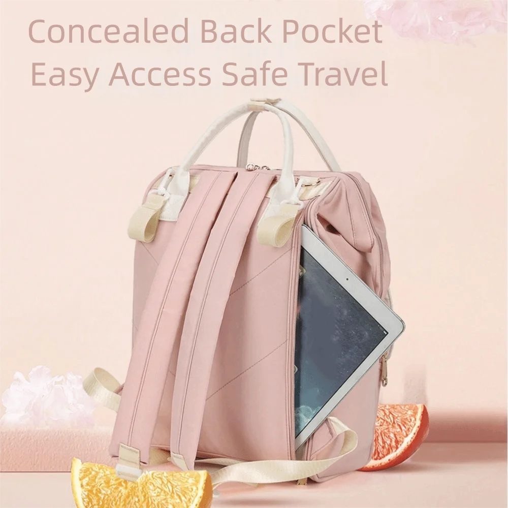 Korean Style Diaper Bag Backpack Waterproof Durable Maternity Bag Large Capacity Wear-resistant Breastfeeding Bag Baby Care