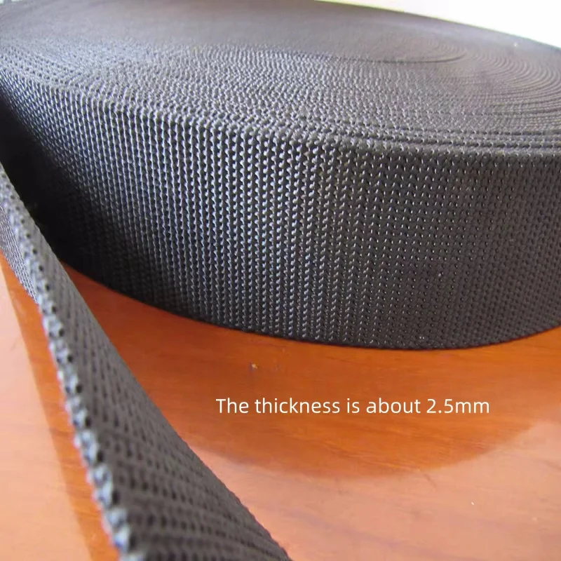 Black-Thick-Encryption-Backpack-Strap-Dense-Grained-Nylon-Polypropylene ...