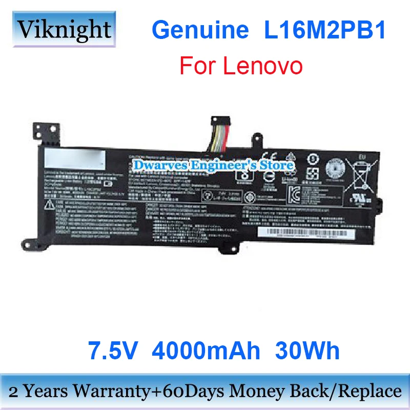 

Genuine 7.5V L16M2PB1 Battery For LENOVO Ideapad 320 Series Laptop IdeaPad 320-15IKBRN 320-141kb 320-15AST Ideapad 520 Yoga c930