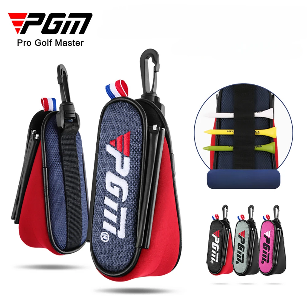 

PGM Golf Small Hanging Bag Nylon Waist Pouch Storage Container Holder Pouch Bags Clip Golfer Gift Drop Shipping SOB005