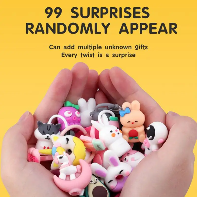 Children's Pet Story Gashapon Machine Egg Twisting Machine Household Mini Cartoon Doll Twisted Egg Blind Box Girl Christmas Gift 3