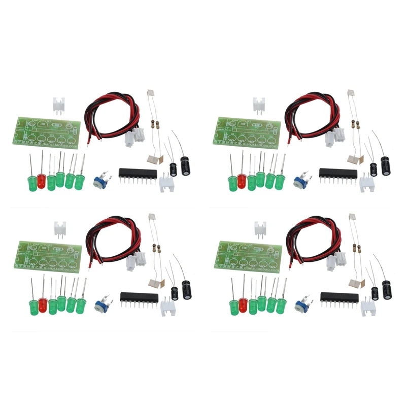 

4 шт., индикатор уровня звука для Arduino