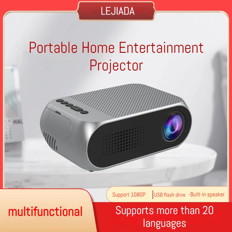 

Новый мини-микро-проектор YG320, домашний портативный телефон, HD 1080P