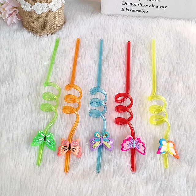 8pcs Butterfly Drinking Straws Reusable Butterfly Straws for Girl Butterfly  Birthday Party Supplies Baby Shower Drinking Straw - AliExpress